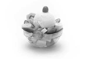 Fruit Salad With Icecream