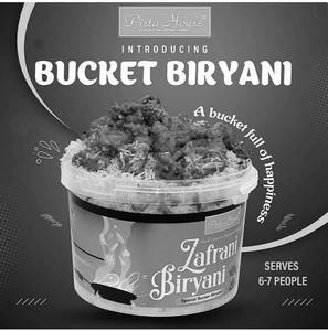Zafrani Mutton Bucket Biryani Serves 5 People