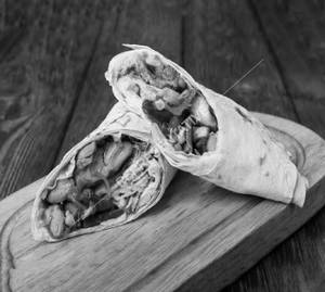 Egg mushroom roll