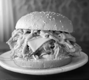 Spicy Fried Chicken Burger