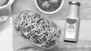 Veg Hakka Noodles + Cold Coffee