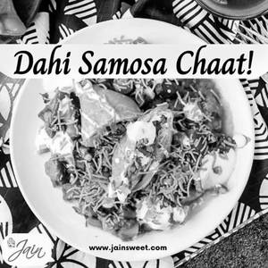 Dahi Samosa Chat