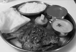 Pomfret Fish Thali