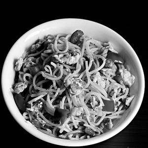 Hakka Style Noodles-egg