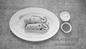 Malai Paneer Shawarma