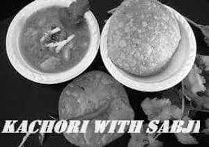 Onion Kachori With Sabji [2Pcs]