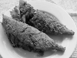Bangude/mackerel Rava Fry