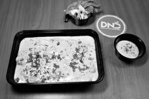 Grilled Chicken With Creamy Cauliflower Puree And Sauted Mushrooms