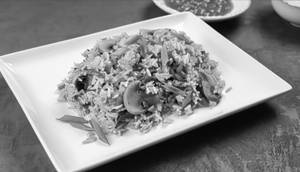 Mushroom fried rice   