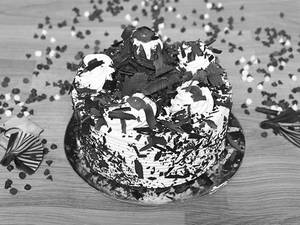 Special Black Forest Cake [500 Grams]