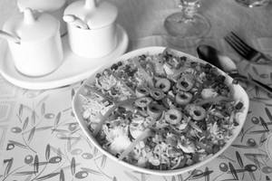 Olive Chicken Fried Rice
