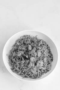 Egg chowmein (half)