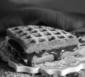Belgian Chocolate Milk Waffle