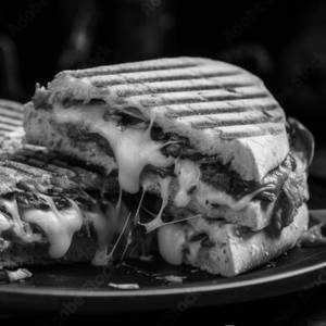 Butter Paneer Panini Sandwich