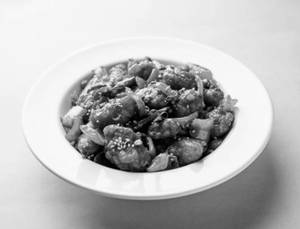 Chilli Chicken(dry) (8pcs) With Bond