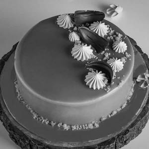 Butter Scoch Fresh Cream Cake 1  Pound