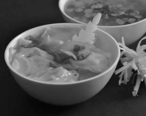 Veg Wonton Soup