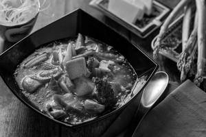 Diced Vegtables In Chilly Corriander Gravy