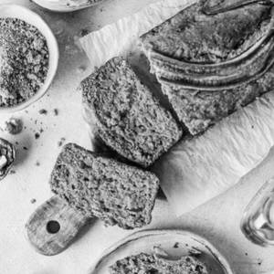 Whole Wheat Banana Cake - Slice