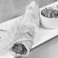 Chicken Kathi Roll + Fresh Lime