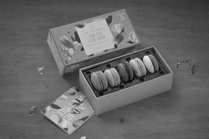 Assorted Macaron Box - 5pc (Eggless)