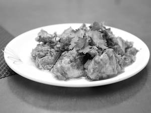 Chicken pepper dry