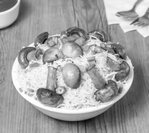 Mushroom Fried Rice 