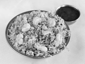Special Prawns Fried Rice
