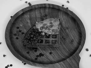 Milk And Dark Overload Waffle