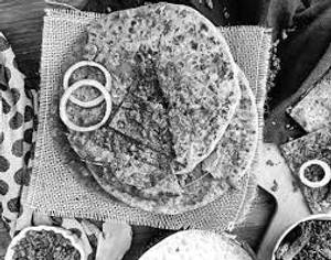 Veg Keema Parotta