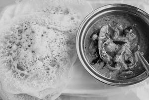 Appam(3 Pcs)  + Boneless Chicken Stew