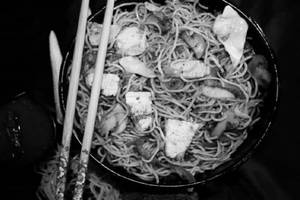 Veg Hakka Noodles