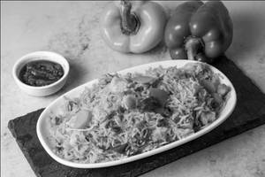 Chicken Singapore Fried Rice