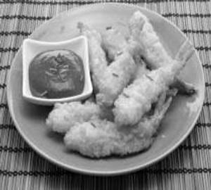 Golden Fried Prawns