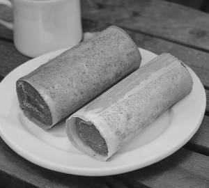 Chocolate Cream Cake Roll [4Pices]