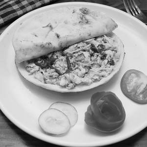 Plate shawarma