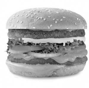 MOF Chilly Potato Double Patty Burger