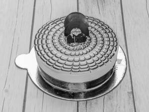 Butter Scotch Eggless Cake
