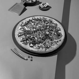 Bianco Mushroom Pan Pizza