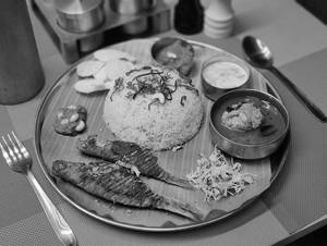 Nei Choru Fish Thali