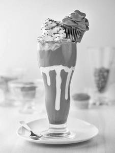 Red Velvet Cupcake Milkshake