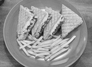 Spinach Corn Sandwich