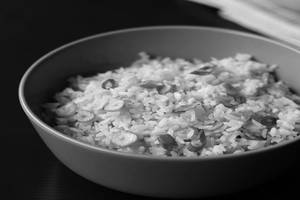 Rosted Garlic Fried Rice [serves 1-2] [500 Grams]