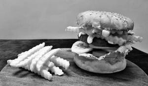 Aroma Special Burger Fries 