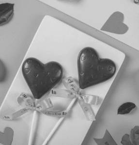 Heart Chocolate Lollypop (1 Piece)