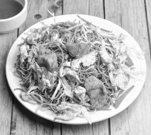 Egg Mutton Chow mein