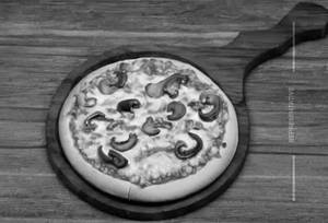 Mushroom Pizza