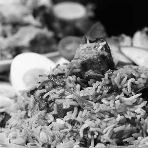 Spl. Chicken Tikka Biryani With Gravy