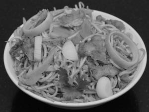 Chicken Hakka Chow Mein Noodles