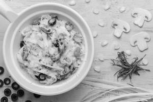 Alfredo Al Funghi Pasta